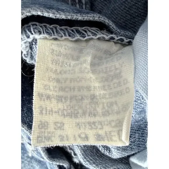 Vintage Lee Dungarees Carpenter Jeans Size 28 Relaxed Fit Y2K 29х31 USA 90s - Picture 6 of 13